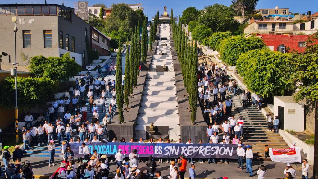Exige Acción Nacional un Tlaxcala sin represión, al ser la marca del gobierno estatal